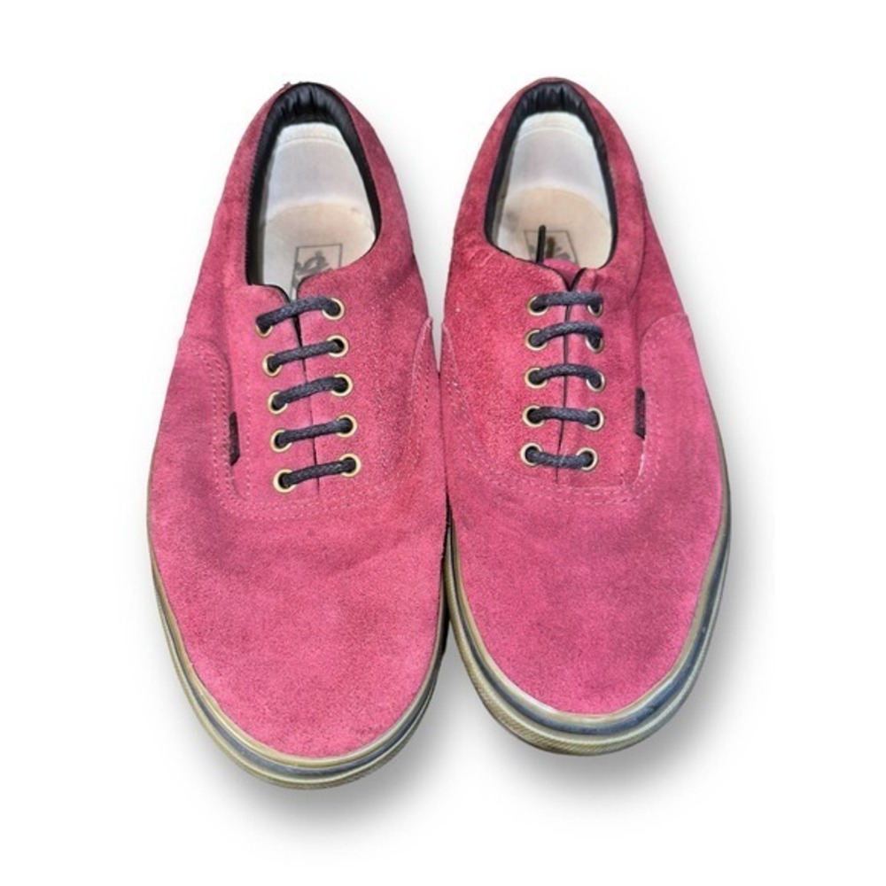Van's Maroon/Burgundy Suede Shoes Men's Size: 12